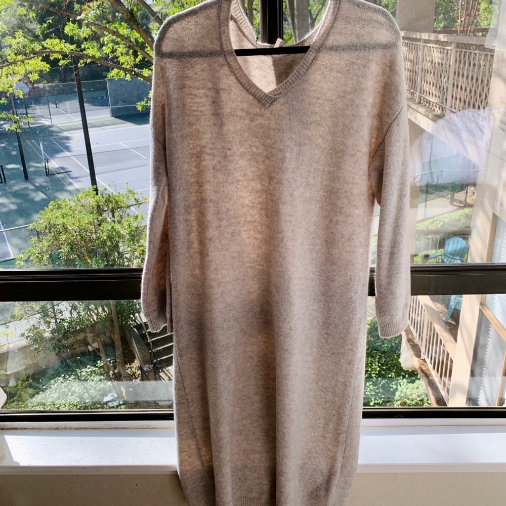 ASOS Sweater Dress in Gray - Picture 2 of 3